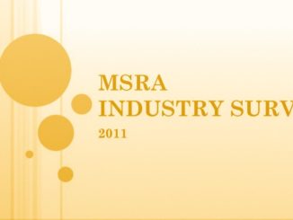 MSRA Industry Survey 2011