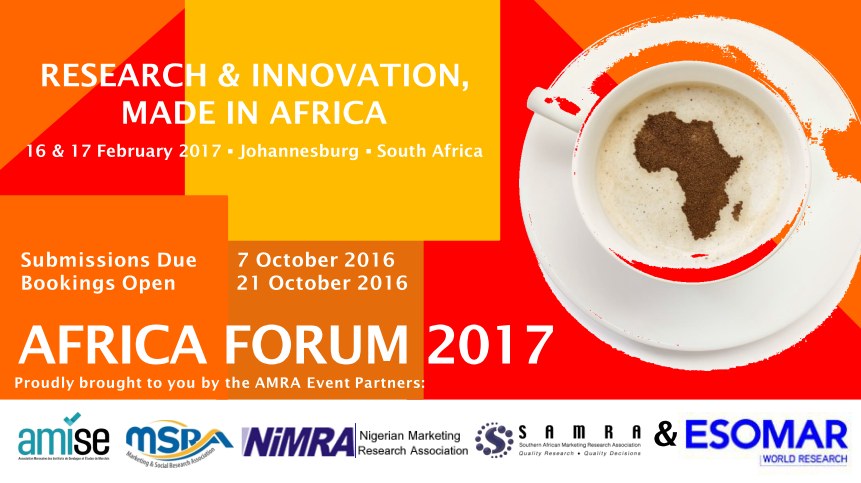 AMRA Forum 2017 - Call for Speakers