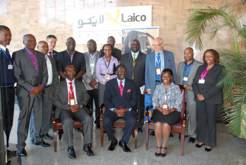 MSRA Conference 2012 - Council photo with PM Raila Odinga